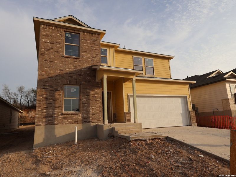In-progress construction of a new home in Agave, San Antonio, TX (Image 29).