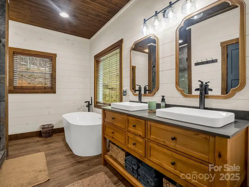 Furnished interior view inside a new home in , Hendersonville (Image 7).