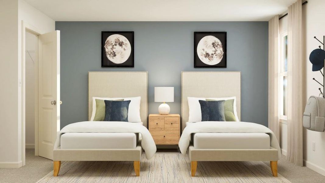 Furnished interior view inside a new home in Deer Valley, Canton (Image 7).