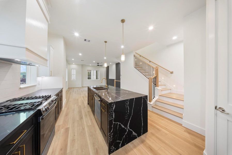 Furnished interior view inside a new home in , Houston (Image 6).