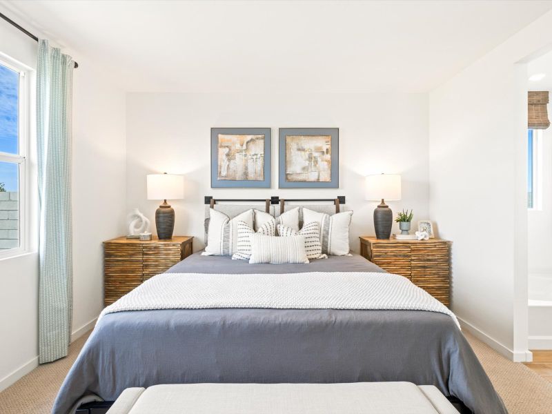 Furnished interior view inside a new home in Blossom Rock Reserve Series, Apache Junction (Image 3).
