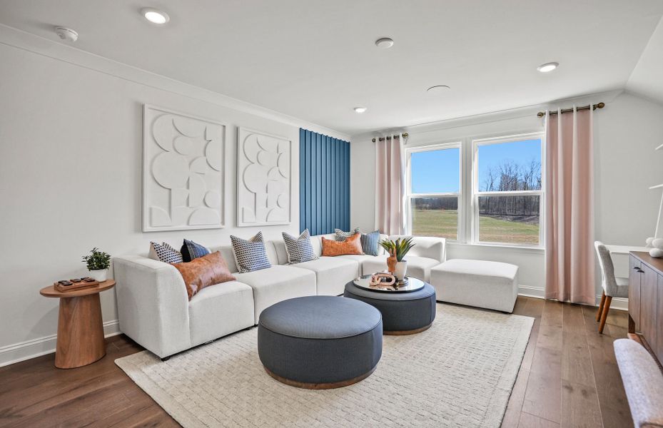Representative furnished interior of a home built from the Northridge by Pulte Homes in Riverstone, Monroe (Image 15).