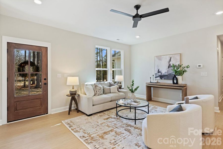 Furnished interior view inside a new home in , Lincolnton (Image 15).