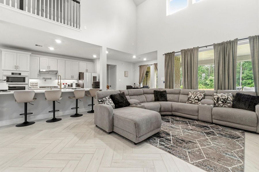 Furnished interior view inside a new home in , Magnolia (Image 12).