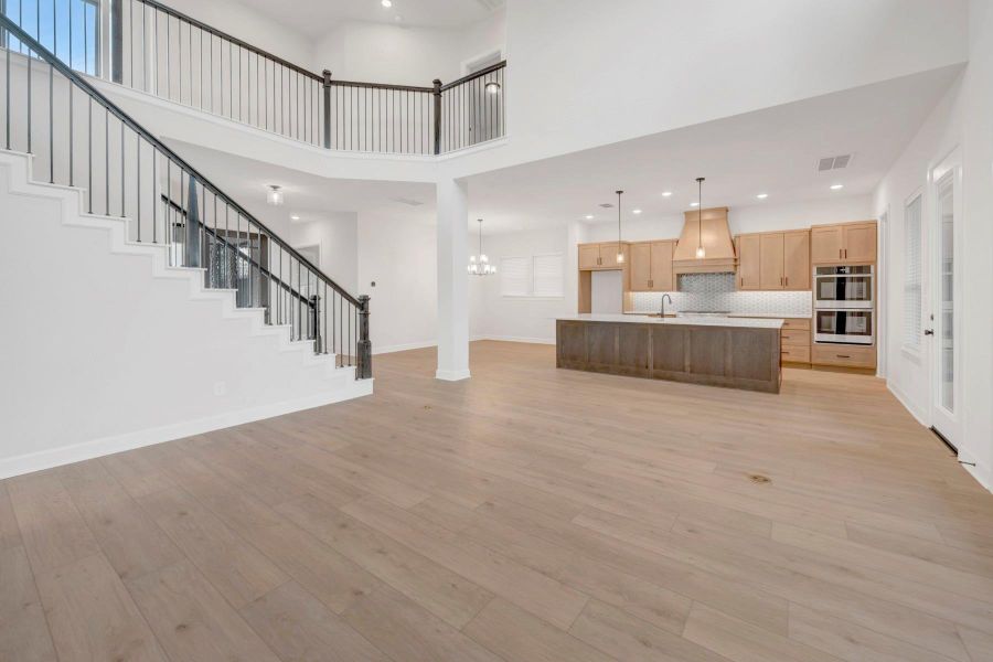 Spacious, unfurnished interior of a new home in ARTAVIA 65' Homesites, Conroe (Image 42).