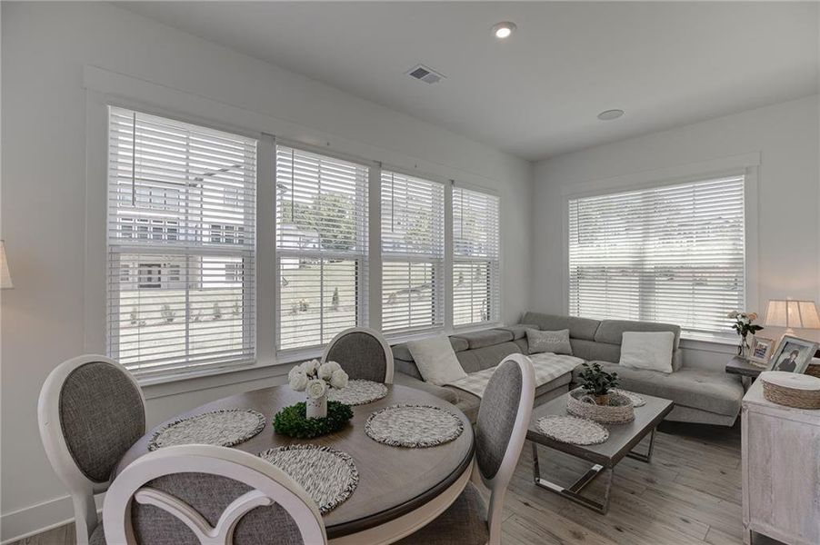 Furnished interior view inside a new home in , Cumming (Image 42).