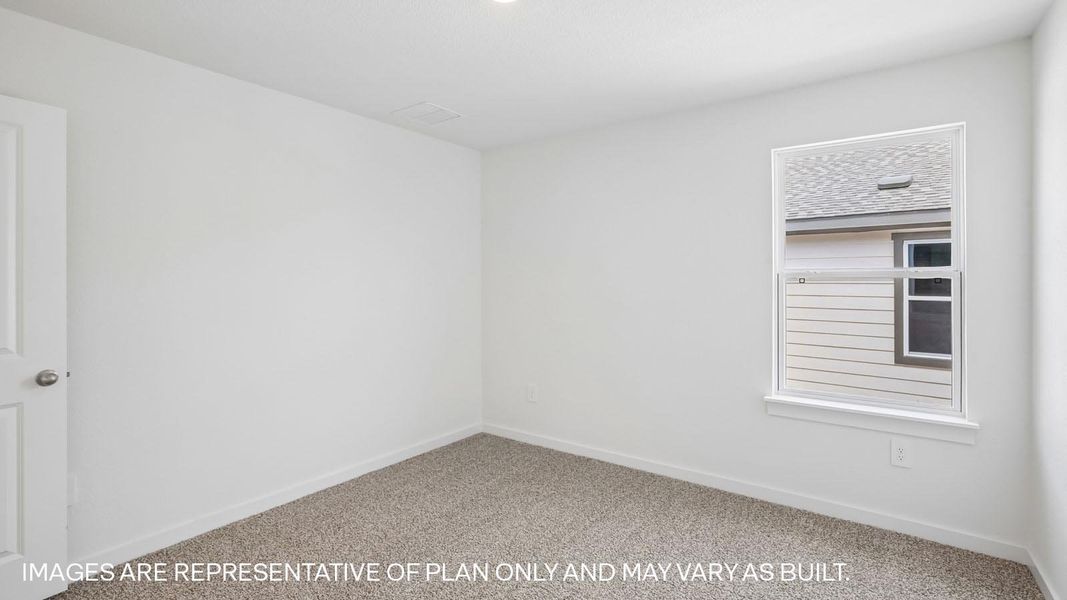 Representative unfurnished interior of a home built from the The Kingston by D.R. Horton in Trails at Wildhorse, Austin (Image 33).