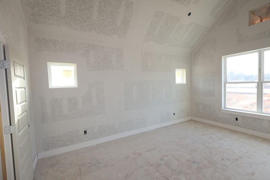 In-progress construction of a new home in Two Step Farm 35', Montgomery, TX (Image 16).