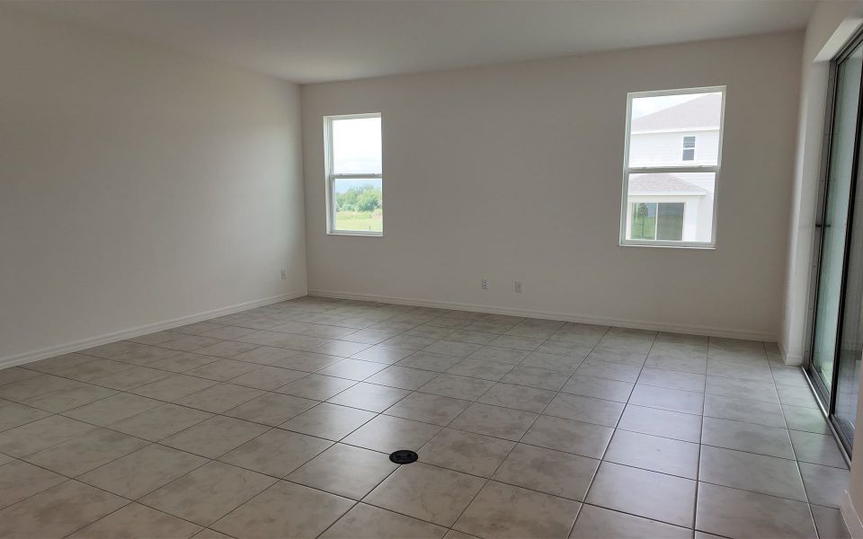 Spacious and Inviting Living Room in Central Florida Home