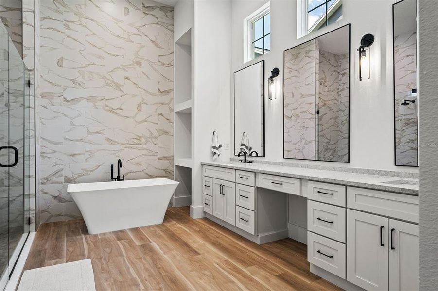 Furnished interior view inside a new home in , Brooksville (Image 50).