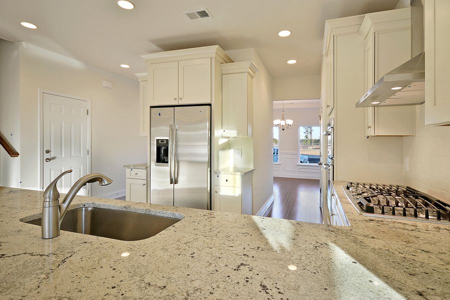 Furnished interior view inside a new home in Heron's Walk at Summers Corner: Carolina Collection, Summerville (Image 8). Furnished interior view inside a new home in Heron's Walk at Summers Corner: Carolina Collection, Summerville (Image 8).