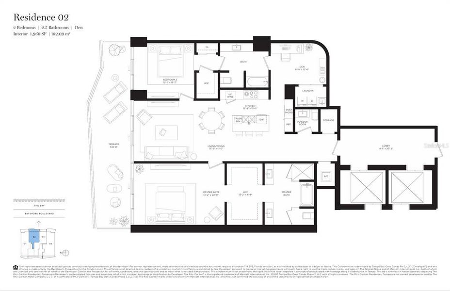 2D floor plan layout of this home in , Tampa, FL (Image 6). 2D floor plan layout of this home in , Tampa, FL (Image 6).