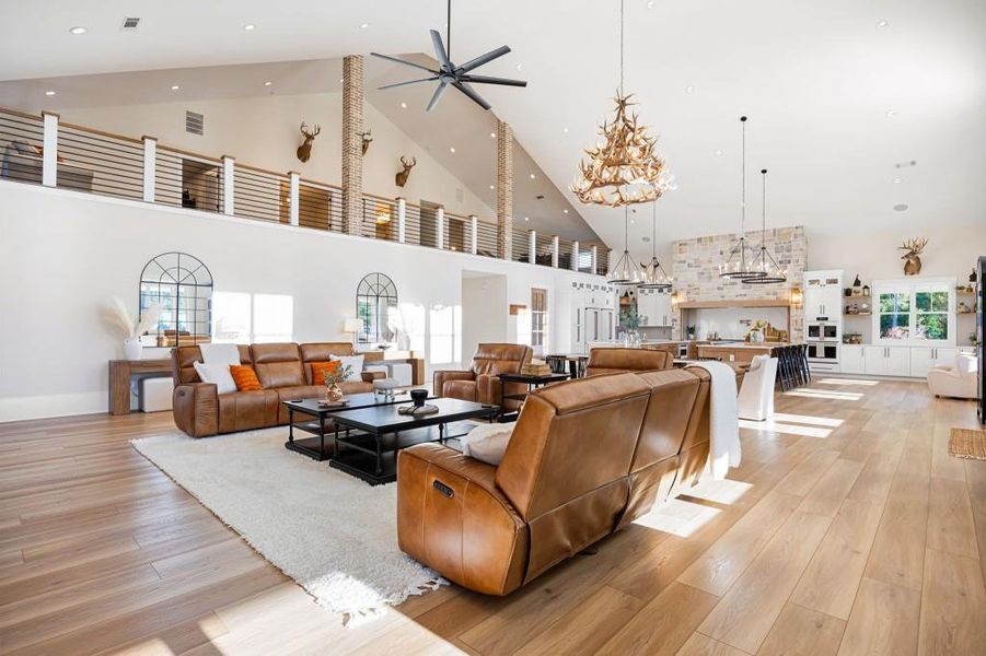 Furnished interior view inside a new home in , Rydal (Image 40).