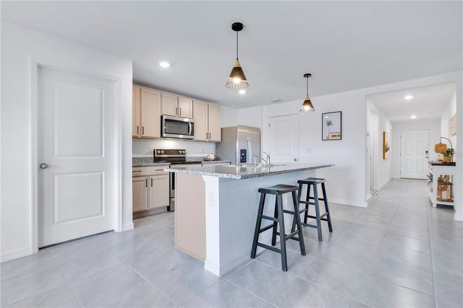 Furnished interior view inside a new home in North Park Isle, Plant City (Image 9).