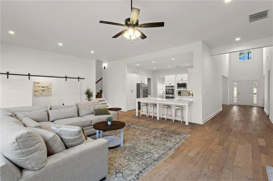 Furnished interior view inside a new home in Dorsett Bridge, Douglasville (Image 11).