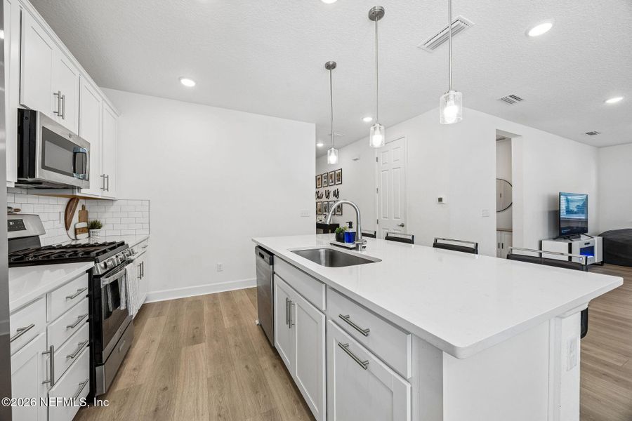 Furnished interior view inside a new home in Tributary, Yulee (Image 17).