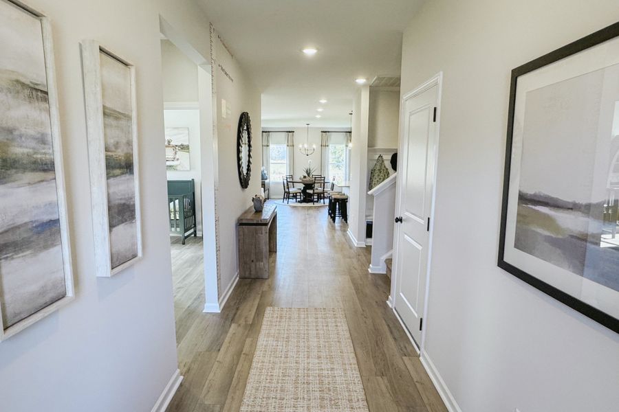 Furnished interior view inside a new home in Jackson Hills, Clarksville (Image 4).