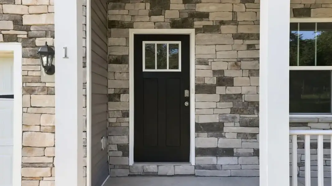 Exterior details and patio area of a home in Ben Hurt Road, Lyman (Image 3).