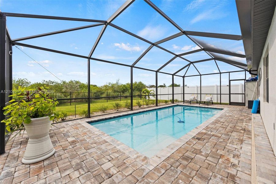 Exterior details and patio area of a home in , Labelle (Image 23).