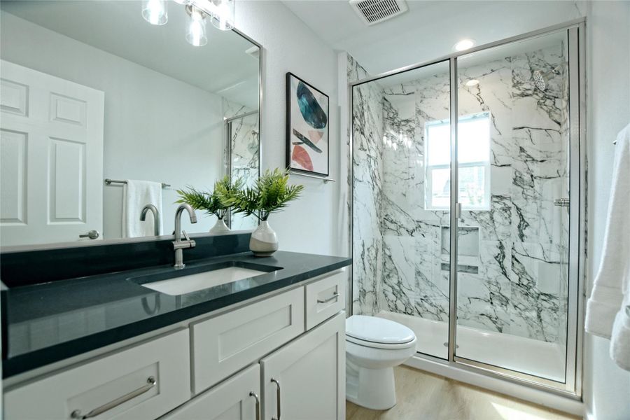 Furnished interior view inside a new home in , Round Rock (Image 8). Furnished interior view inside a new home in , Round Rock (Image 8).