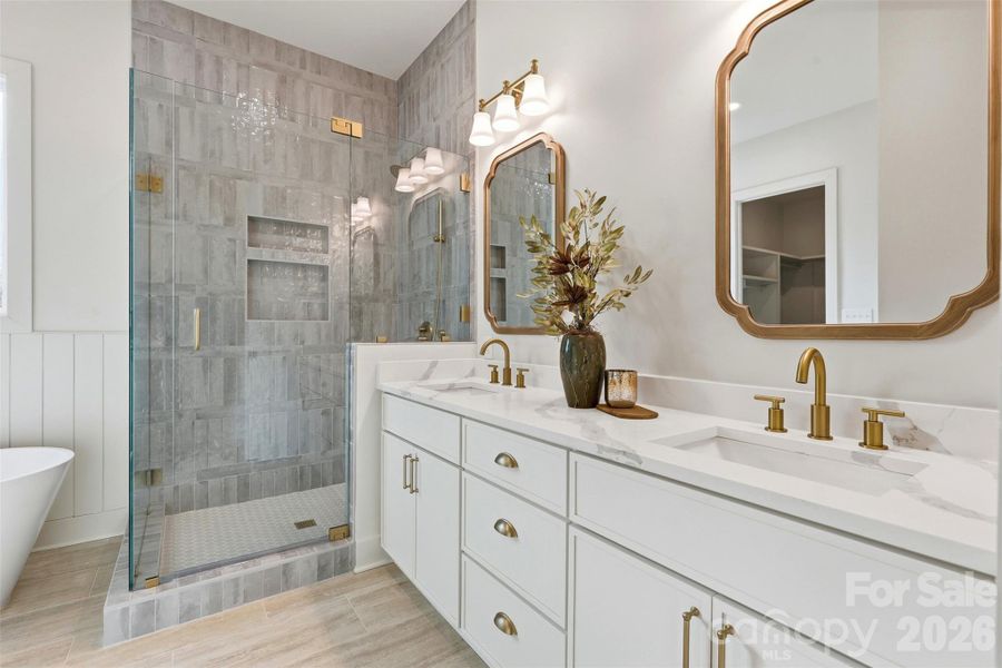 Furnished interior view inside a new home in , Maiden (Image 8).