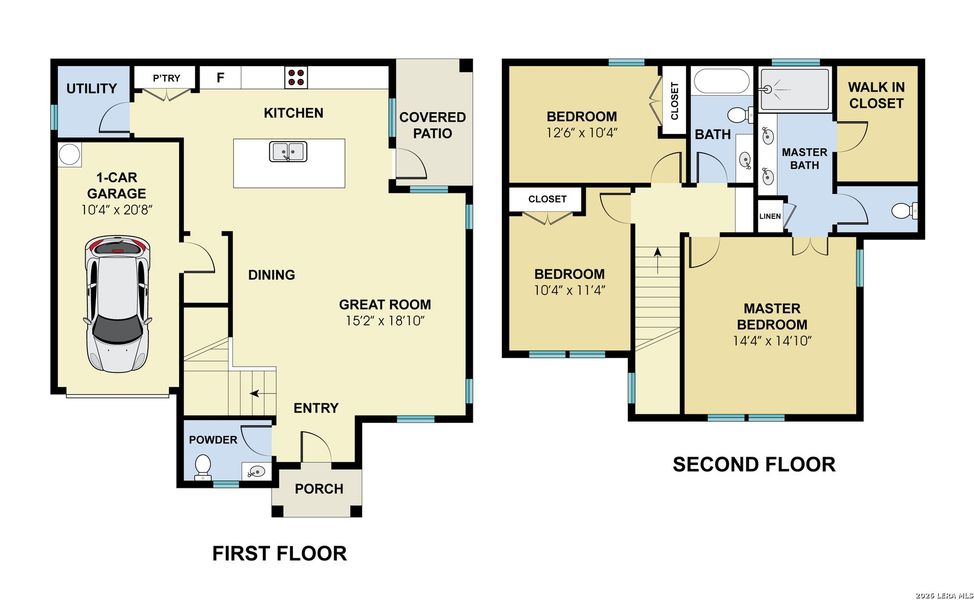2D floor plan layout of this home in , San Antonio, TX (Image 3). 2D floor plan layout of this home in , San Antonio, TX (Image 3).