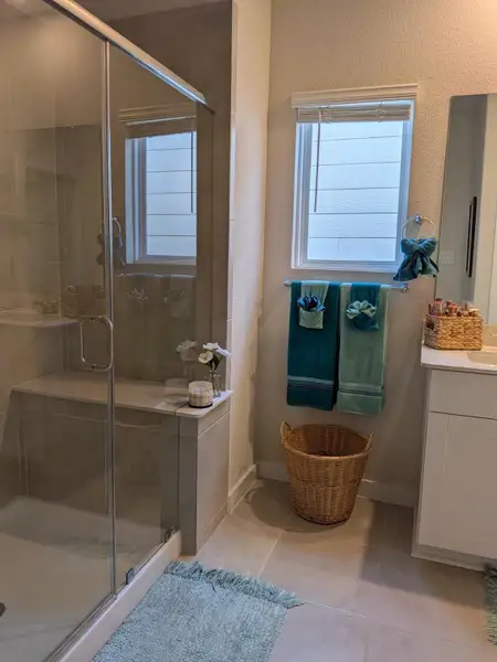 Furnished interior view inside a new home in McClendon Park Village, Houston (Image 9).
