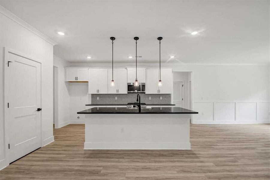 Furnished interior view inside a new home in Tuscany Hills, Douglasville (Image 9).