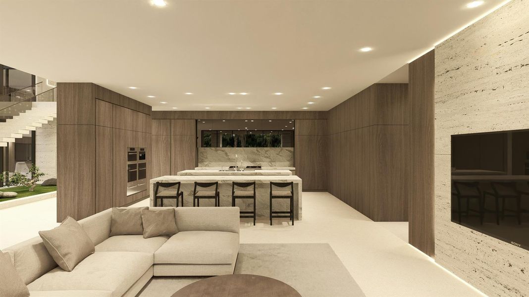 Furnished interior view inside a new home in , Boca Raton (Image 6). Furnished interior view inside a new home in , Boca Raton (Image 6).