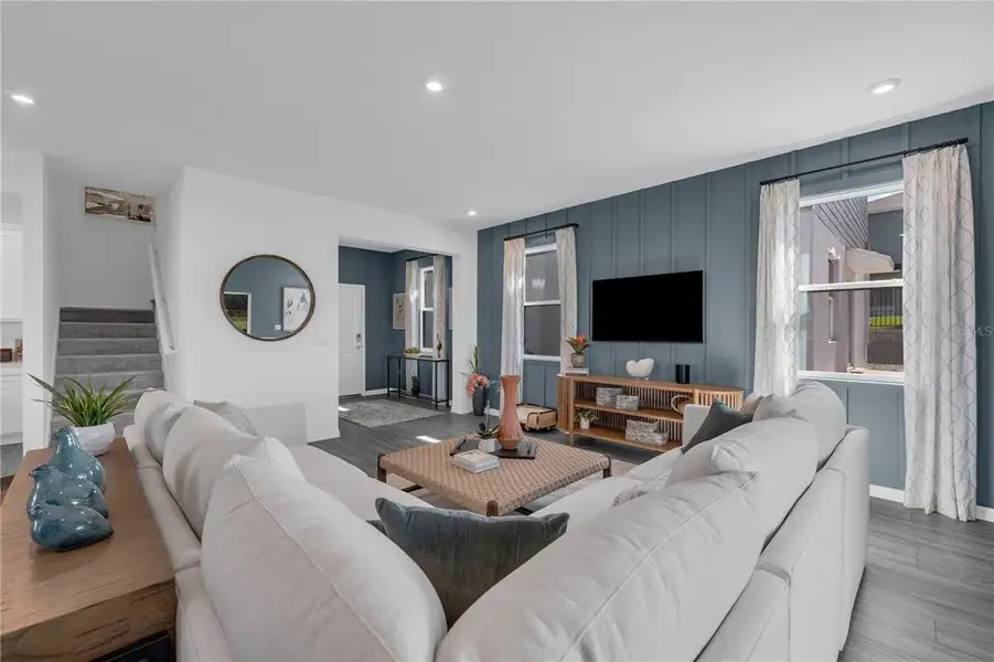 Furnished interior view inside a new home in Oakfield Trails, Parrish (Image 6).