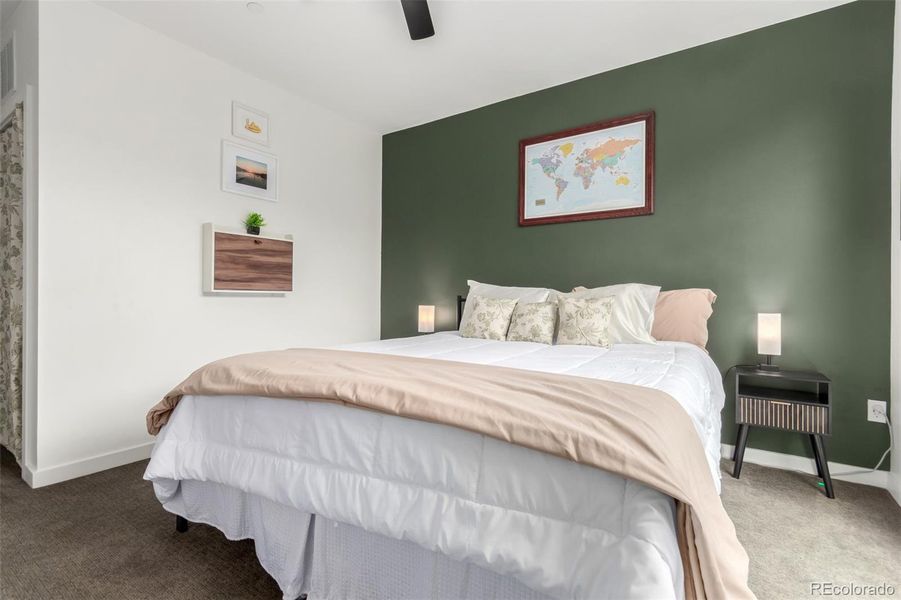 Furnished interior view inside a new home in , Denver (Image 17).