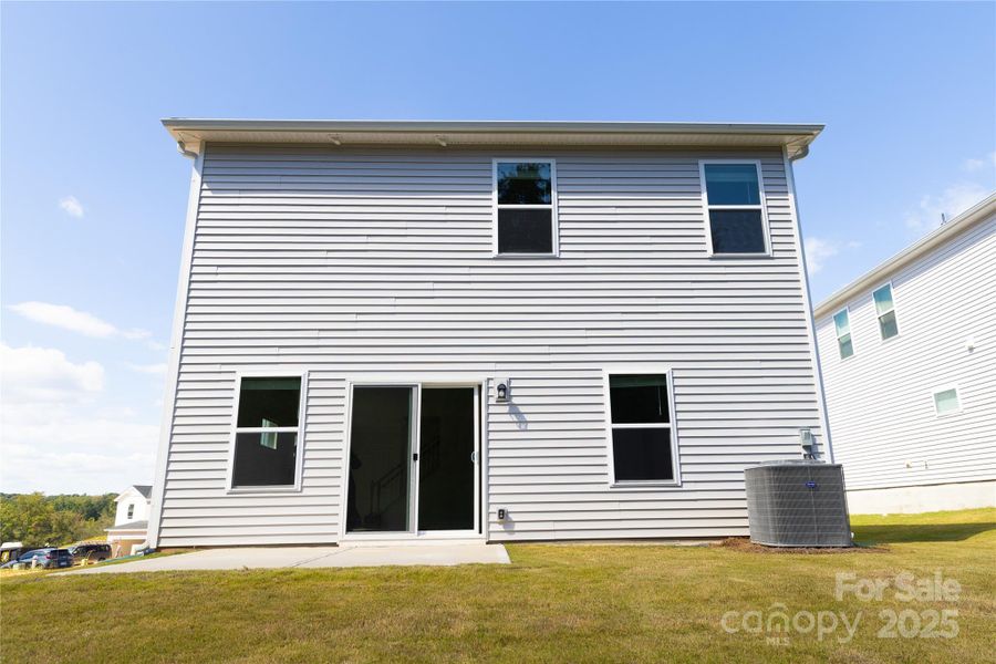 Exterior back of home