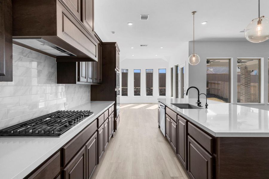 Furnished interior view inside a new home in Chambers Creek, Willis (Image 9).