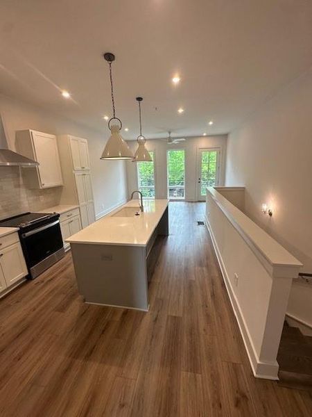 Furnished interior view inside a new home in , Atlanta (Image 6).