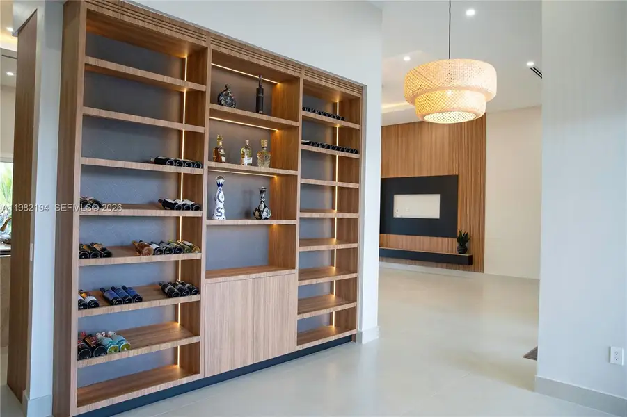 Furnished interior view inside a new home in , Miami (Image 5).