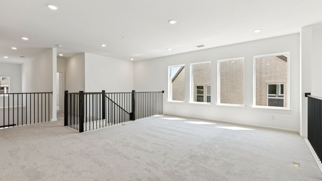 Representative unfurnished interior of a home built from the Tristan by Normandy Homes in Rainwater Crossing, Celina (Image 15).