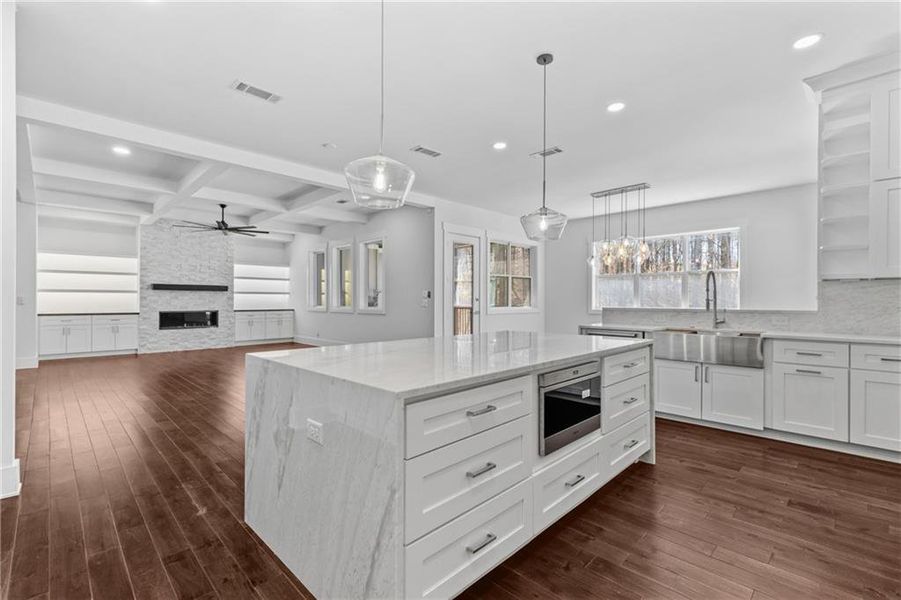 Furnished interior view inside a new home in , Alpharetta (Image 14).