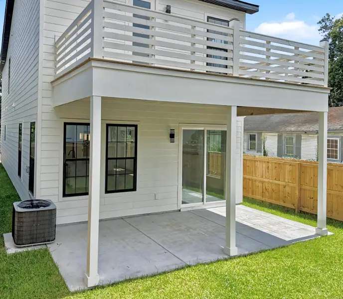 Exterior details and patio area of a home in , North Charleston (Image 29). Exterior details and patio area of a home in , North Charleston (Image 29).