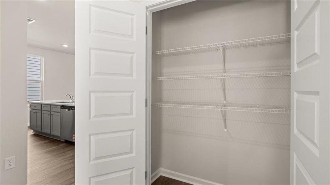 Spacious, unfurnished interior of a new home in Brookland Commons, Monroe (Image 19).