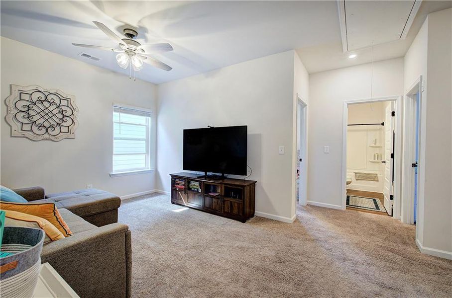 Furnished interior view inside a new home in , Cartersville (Image 8).