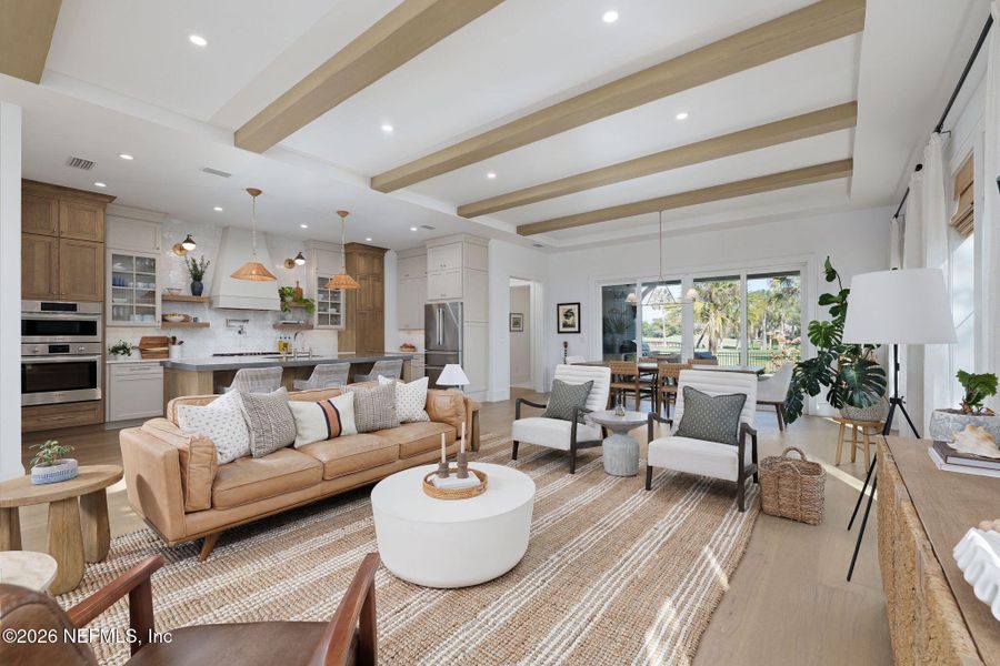 Furnished interior view inside a new home in , Ponte Vedra Beach (Image 45).