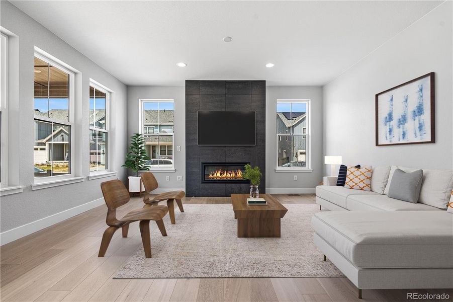 Furnished interior view inside a new home in Stargaze at Solstice, Littleton (Image 20). Furnished interior view inside a new home in Stargaze at Solstice, Littleton (Image 20).