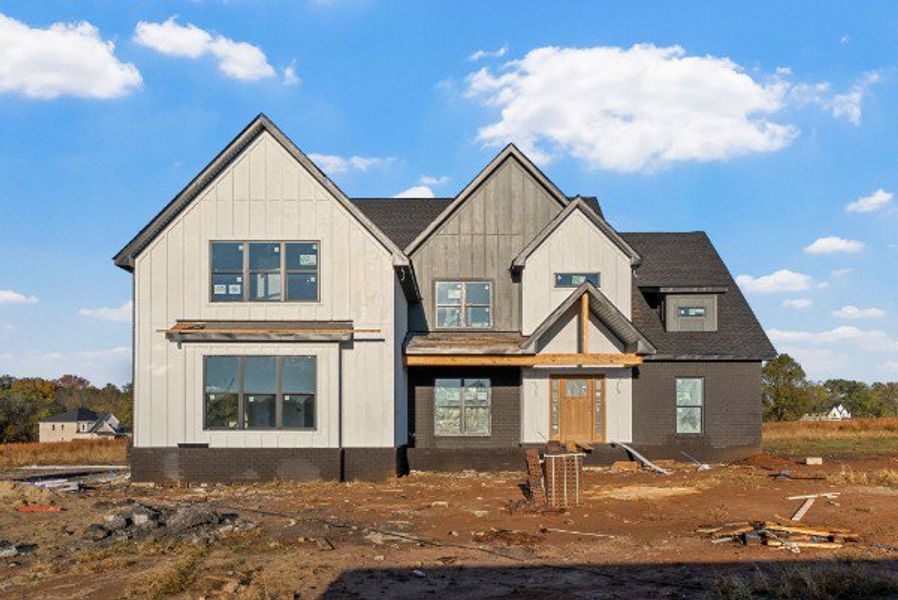 In-progress construction of a new home in Wofford Estates, Clarksville, TN (Image 5).