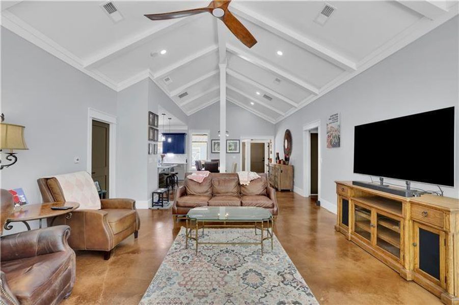 Furnished interior view inside a new home in , Gainesville (Image 10).