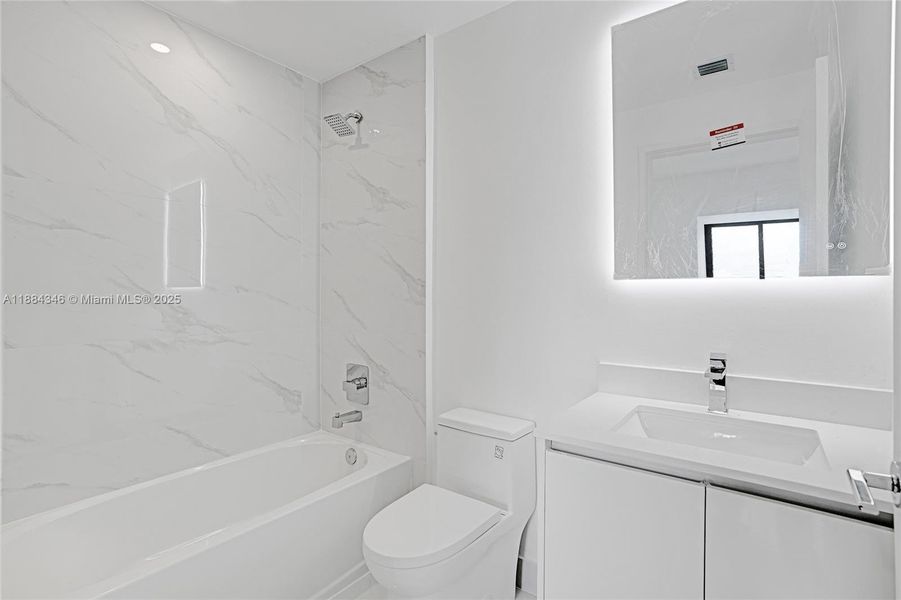 Furnished interior view inside a new home in , Miami (Image 3). Furnished interior view inside a new home in , Miami (Image 3).