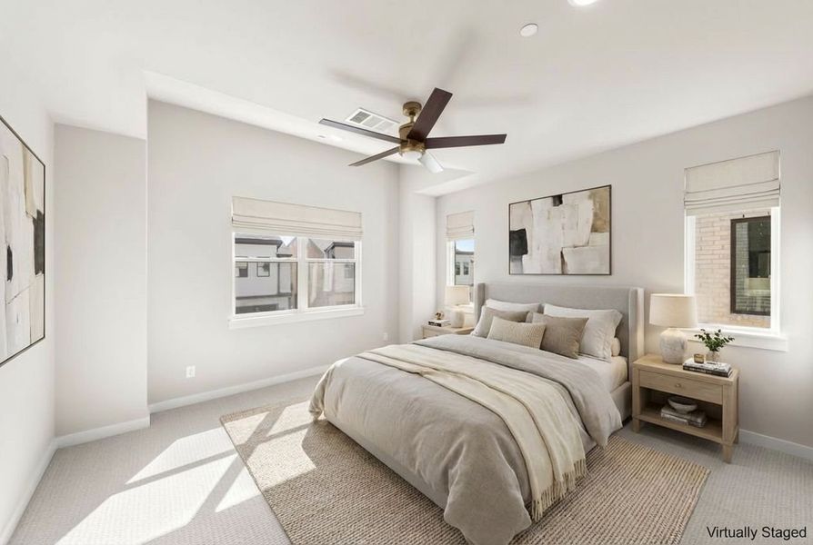 Furnished interior view inside a new home in Ten Mile Creek, Celina (Image 14).