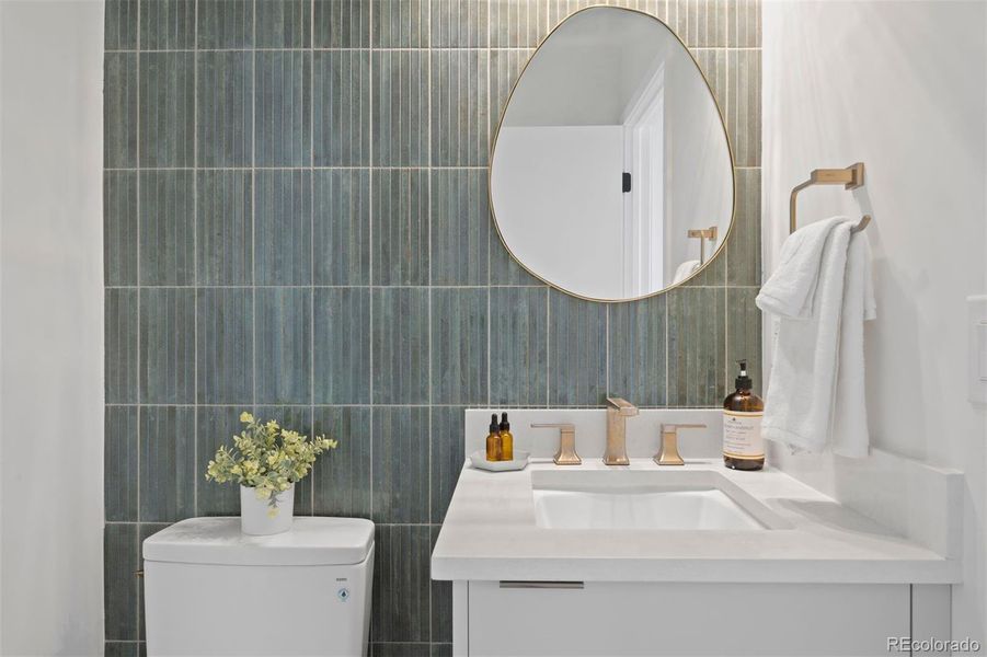 Close-up of interior finishes inside a home in , Denver (Image 22).