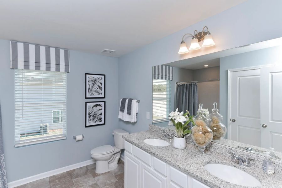 Representative furnished interior of a home built from the Kershaw - Genesis Value Collection by Mungo Homes in Bluefield, Lexington (Image 7).