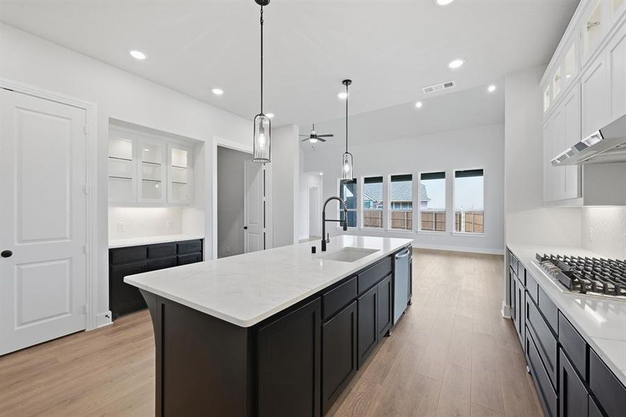 Furnished interior view inside a new home in Cambridge Crossing, Celina (Image 5).