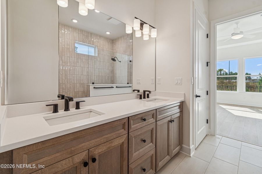 Furnished interior view inside a new home in Evergreen Island at Silverleaf - Executive, St. Augustine (Image 4).